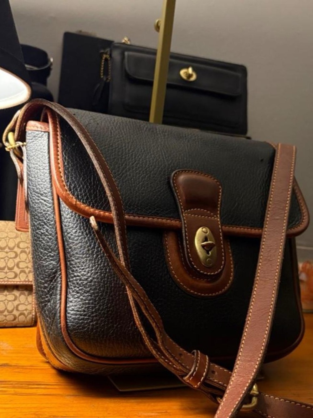 Vintage Coach Sheridan Bag